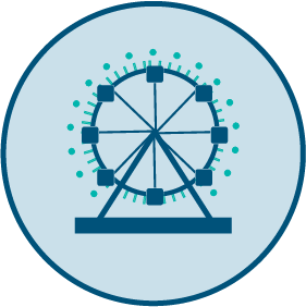 carousel lit up icon