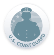 icon representing Coast Guard branch of US Armed Forces