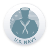 icon representing Navy branch of US Armed Forces